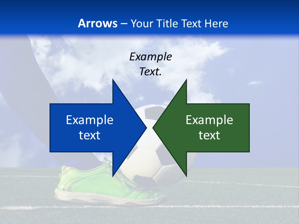 Legs Close Cleats PowerPoint Template