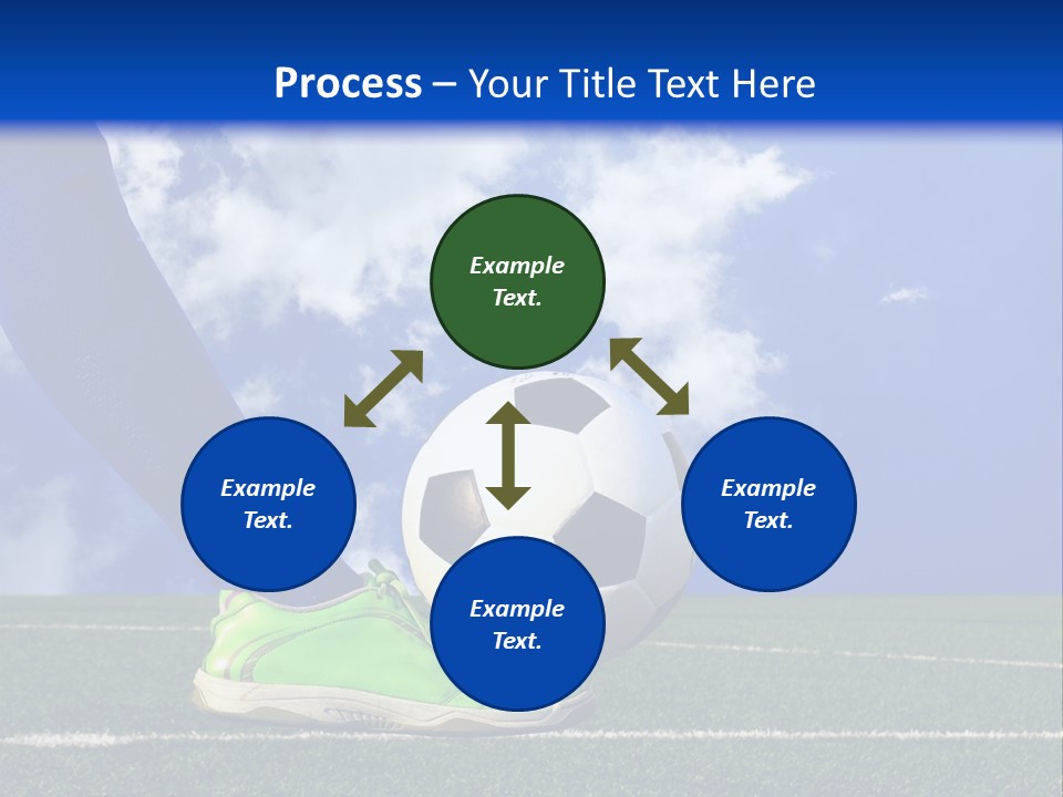 Legs Close Cleats PowerPoint Template