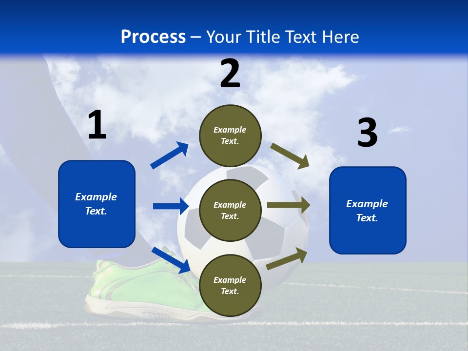 Legs Close Cleats PowerPoint Template