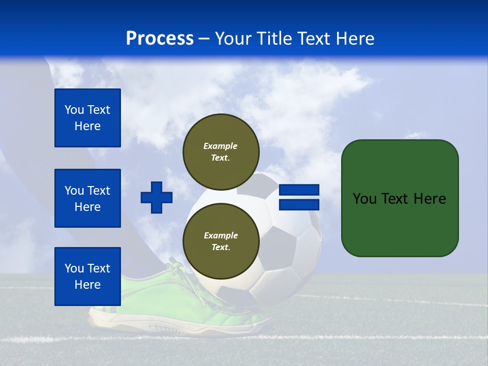 Legs Close Cleats PowerPoint Template