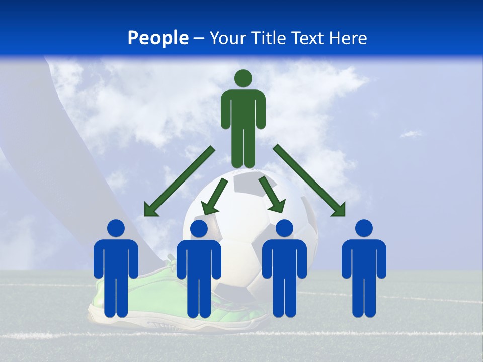 Legs Close Cleats PowerPoint Template