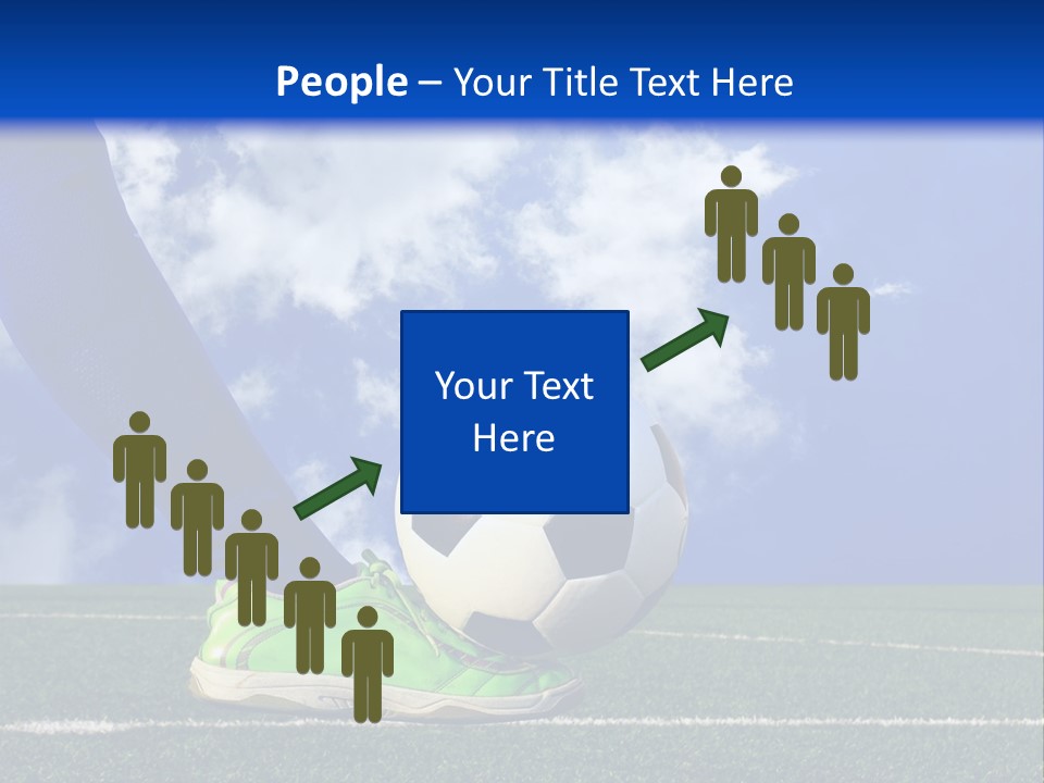 Legs Close Cleats PowerPoint Template