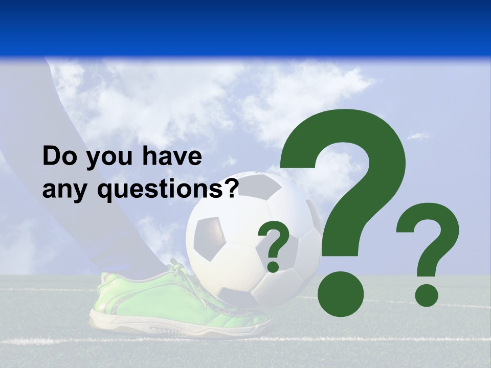 Legs Close Cleats PowerPoint Template