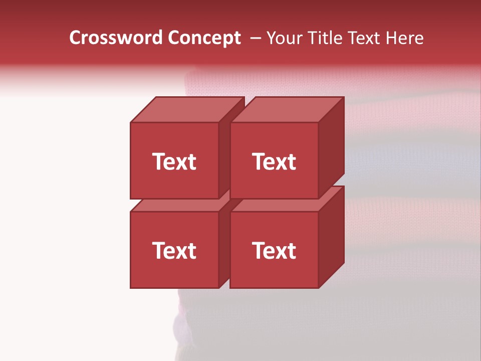 Clean Color Towel PowerPoint Template