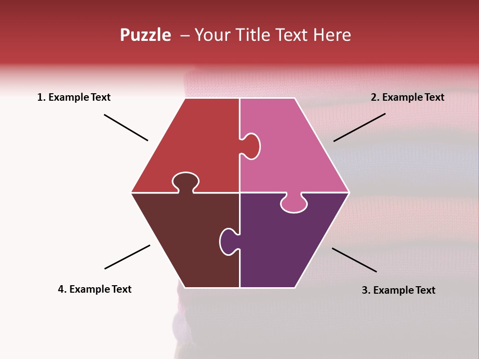 Clean Color Towel PowerPoint Template