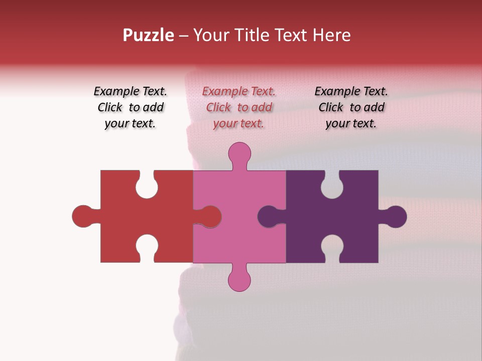 Clean Color Towel PowerPoint Template