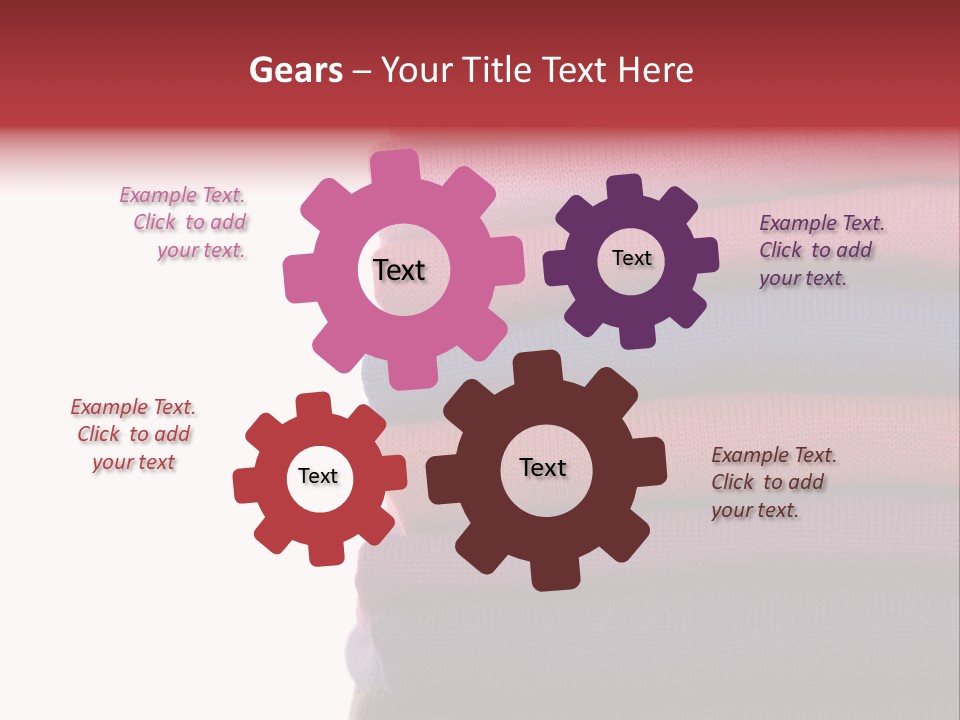 Clean Color Towel PowerPoint Template