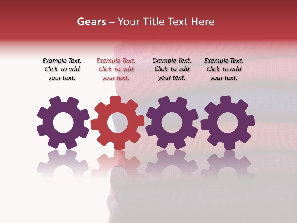 Clean Color Towel PowerPoint Template