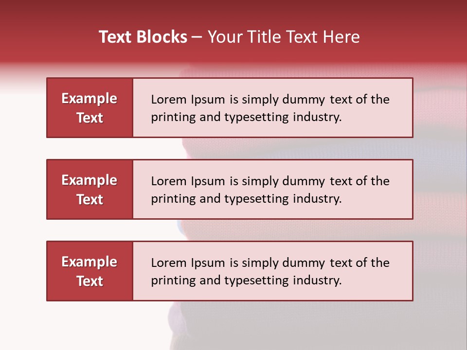 Clean Color Towel PowerPoint Template