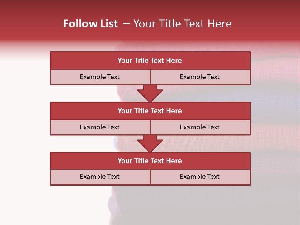 Clean Color Towel PowerPoint Template