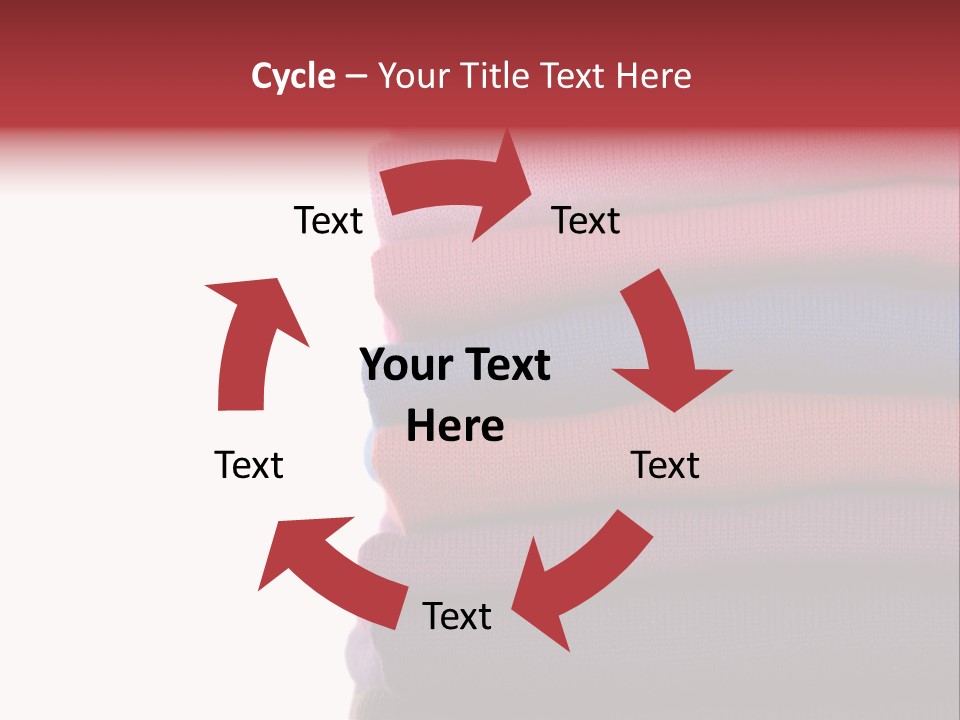 Clean Color Towel PowerPoint Template