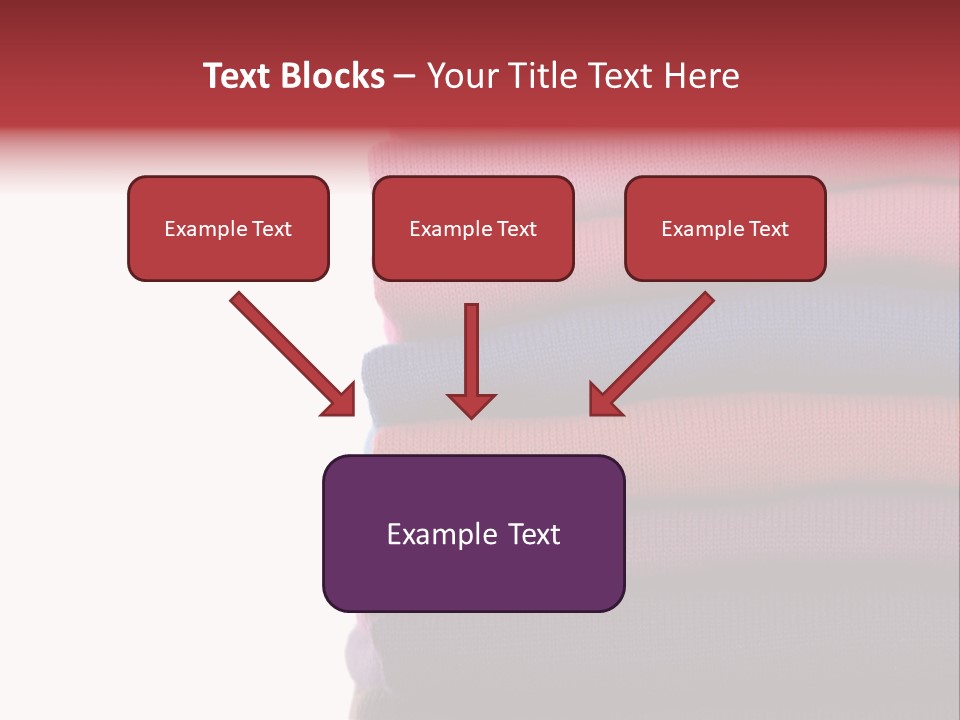 Clean Color Towel PowerPoint Template
