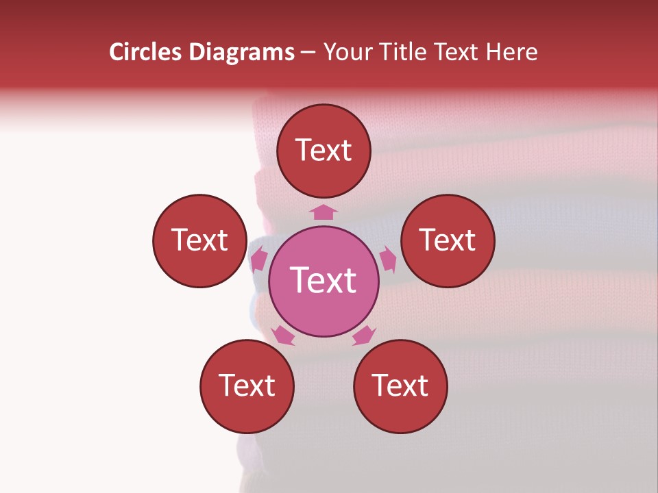 Clean Color Towel PowerPoint Template