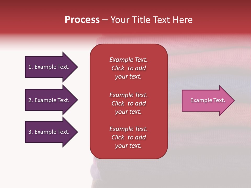 Clean Color Towel PowerPoint Template