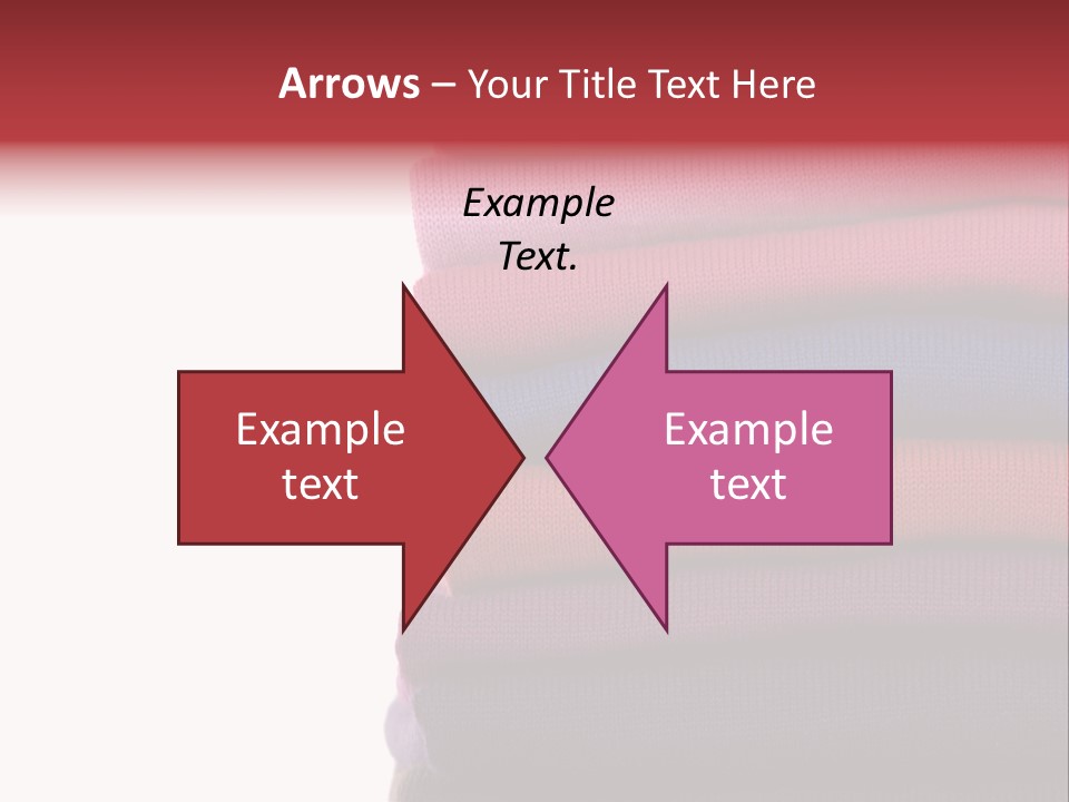 Clean Color Towel PowerPoint Template