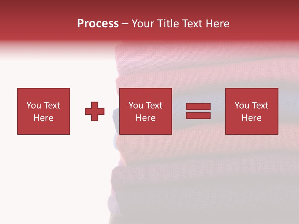 Clean Color Towel PowerPoint Template