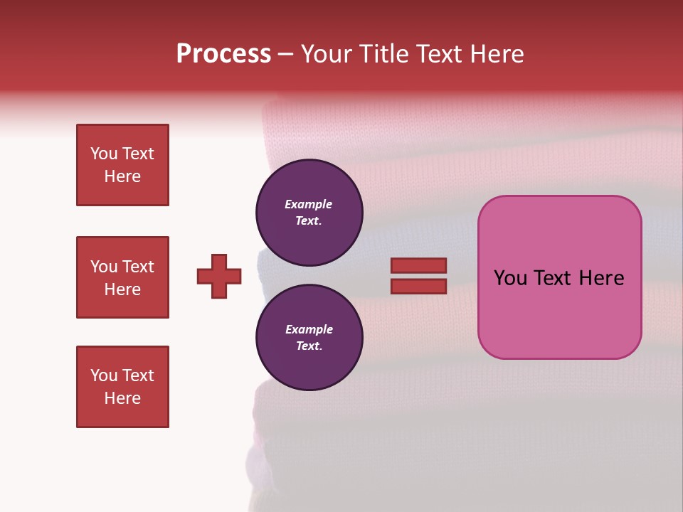 Clean Color Towel PowerPoint Template