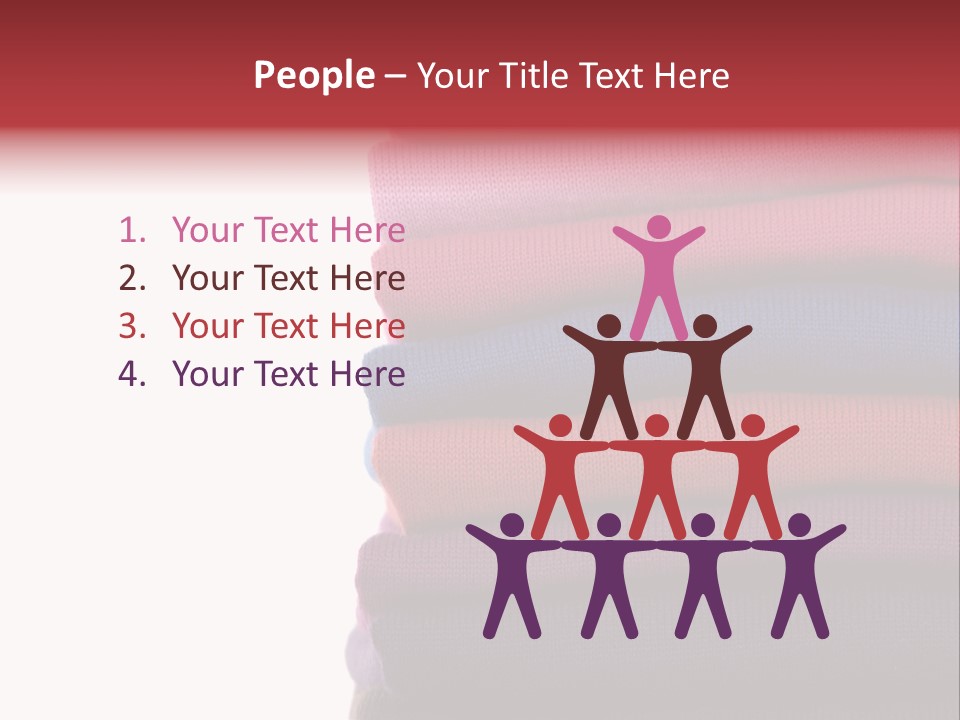 Clean Color Towel PowerPoint Template