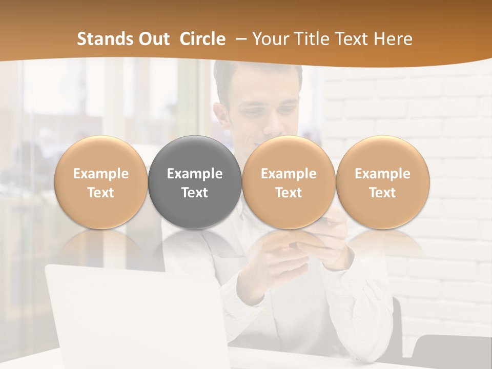 Business Internet Student PowerPoint Template