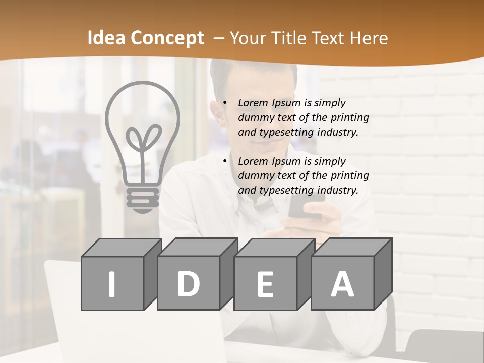 Business Internet Student PowerPoint Template