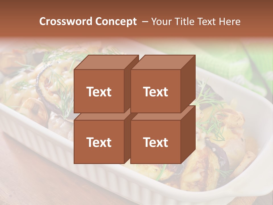 Course Fork Parmesan PowerPoint Template