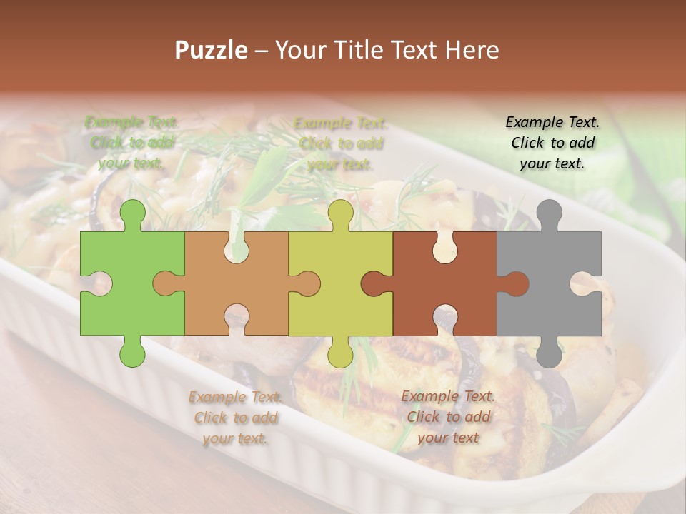 Course Fork Parmesan PowerPoint Template