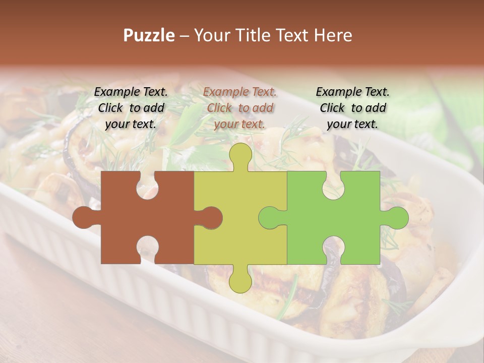 Course Fork Parmesan PowerPoint Template