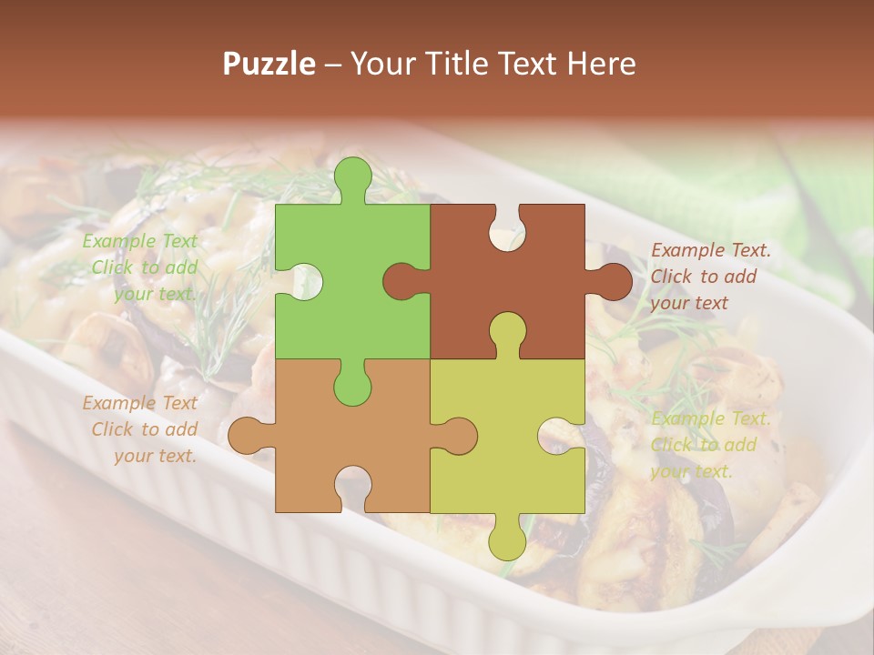 Course Fork Parmesan PowerPoint Template
