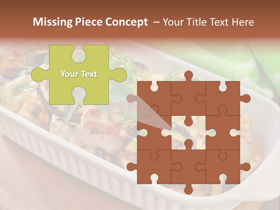 Course Fork Parmesan PowerPoint Template