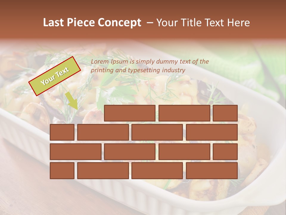 Course Fork Parmesan PowerPoint Template