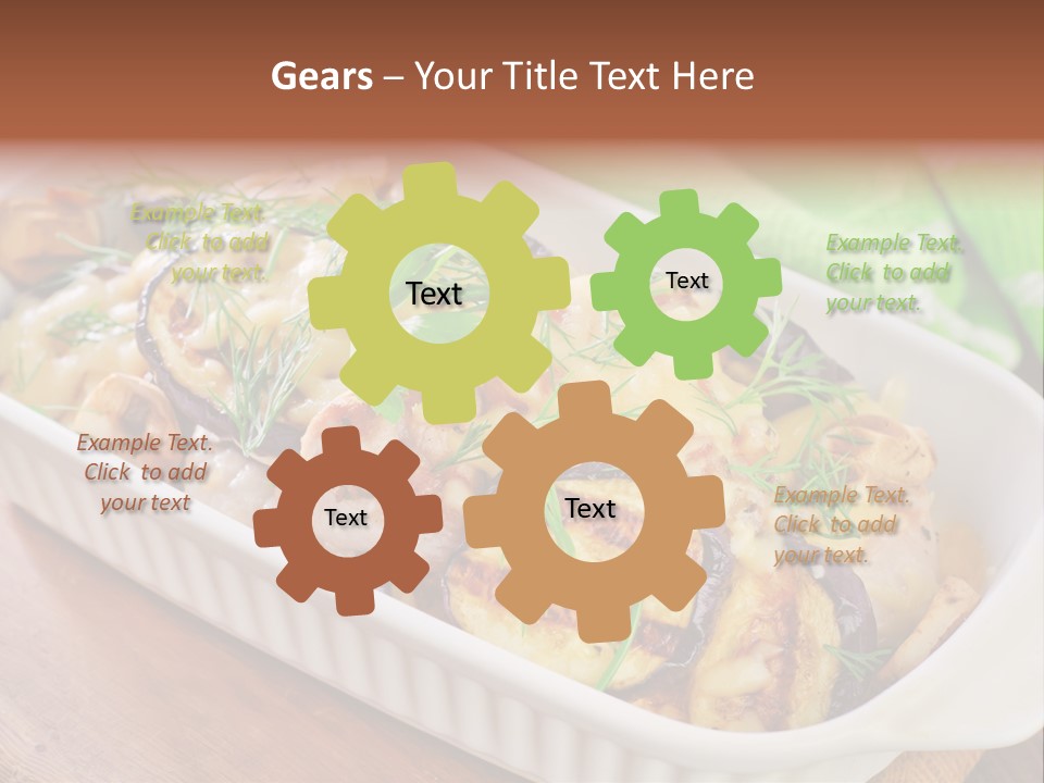 Course Fork Parmesan PowerPoint Template