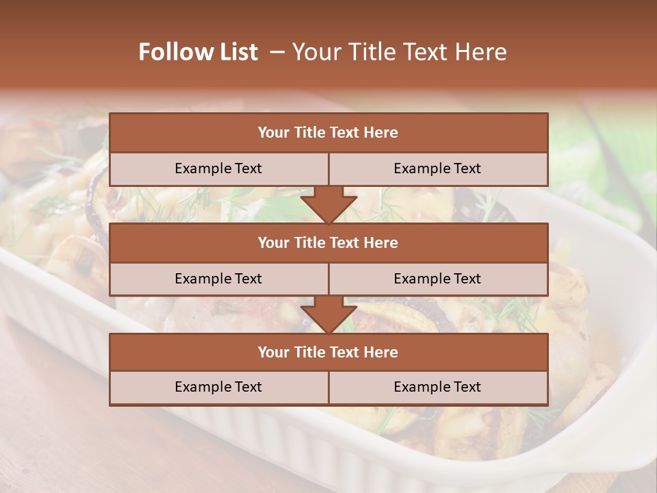 Course Fork Parmesan PowerPoint Template