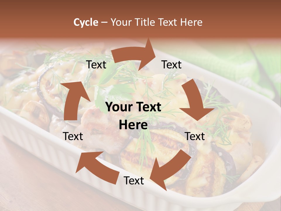 Course Fork Parmesan PowerPoint Template