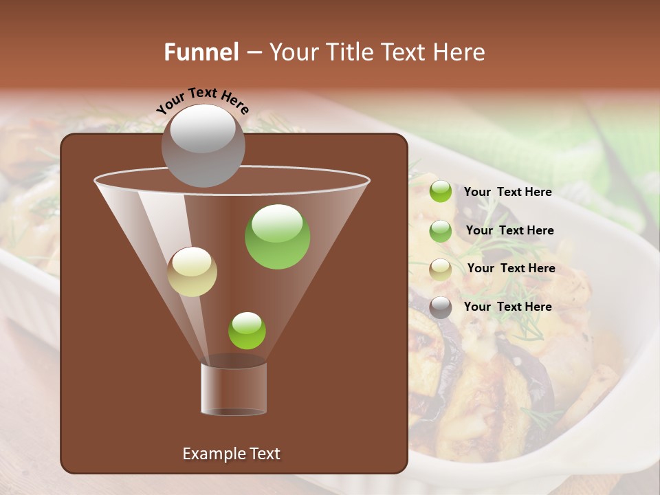 Course Fork Parmesan PowerPoint Template