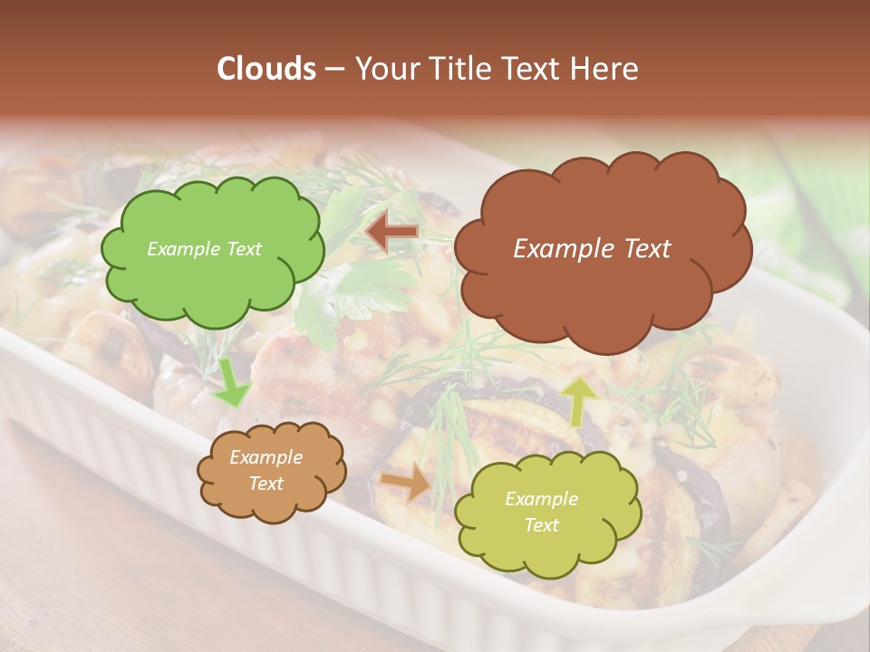 Course Fork Parmesan PowerPoint Template