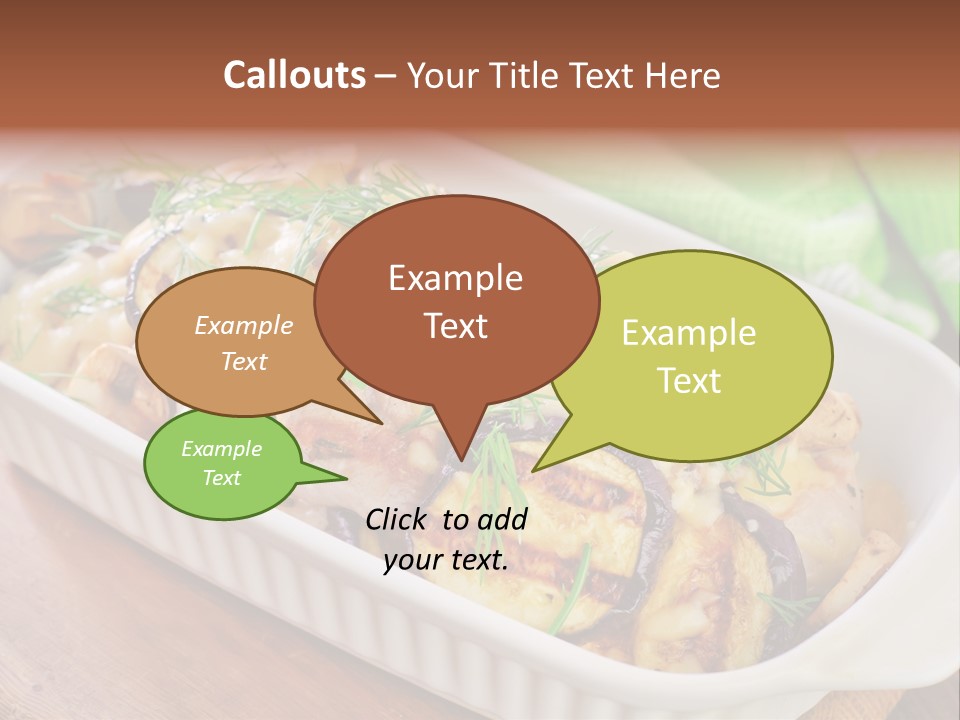 Course Fork Parmesan PowerPoint Template