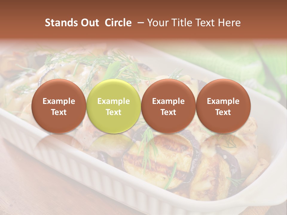 Course Fork Parmesan PowerPoint Template