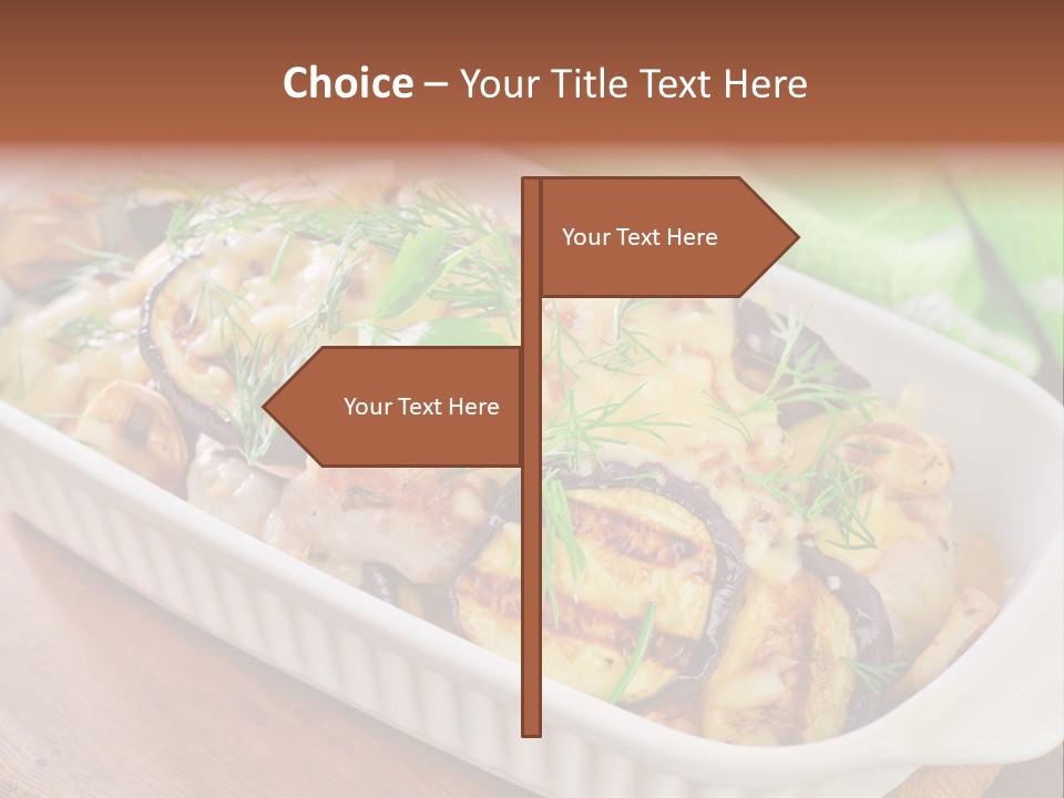 Course Fork Parmesan PowerPoint Template