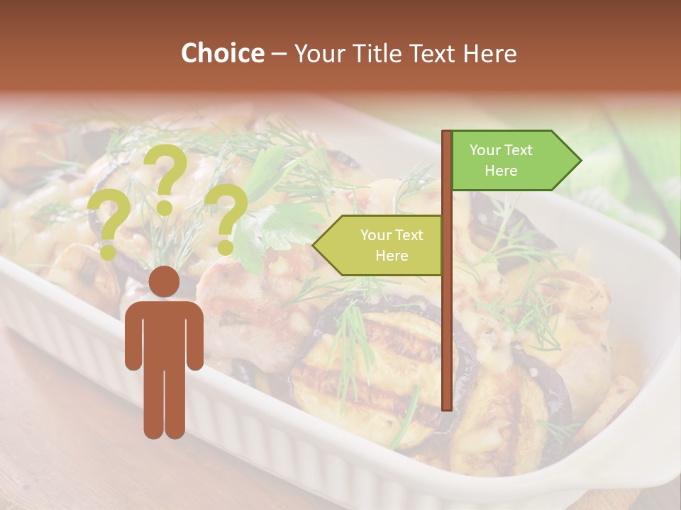 Course Fork Parmesan PowerPoint Template