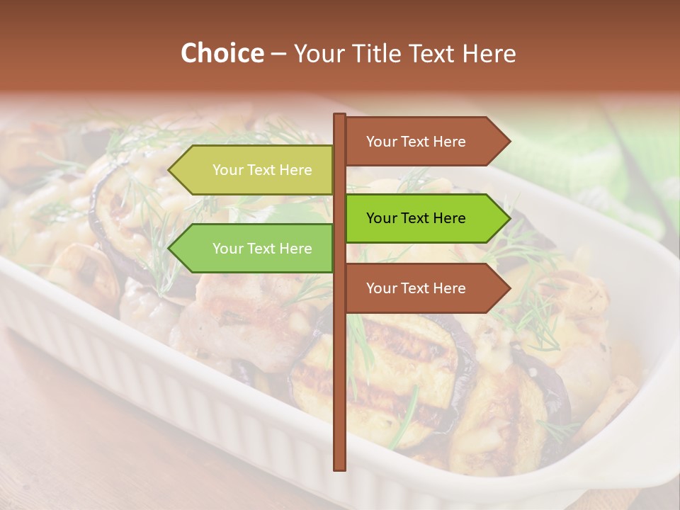 Course Fork Parmesan PowerPoint Template