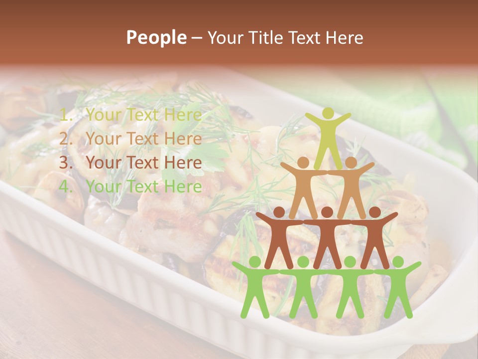 Course Fork Parmesan PowerPoint Template