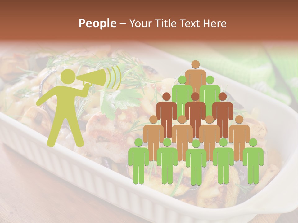 Course Fork Parmesan PowerPoint Template