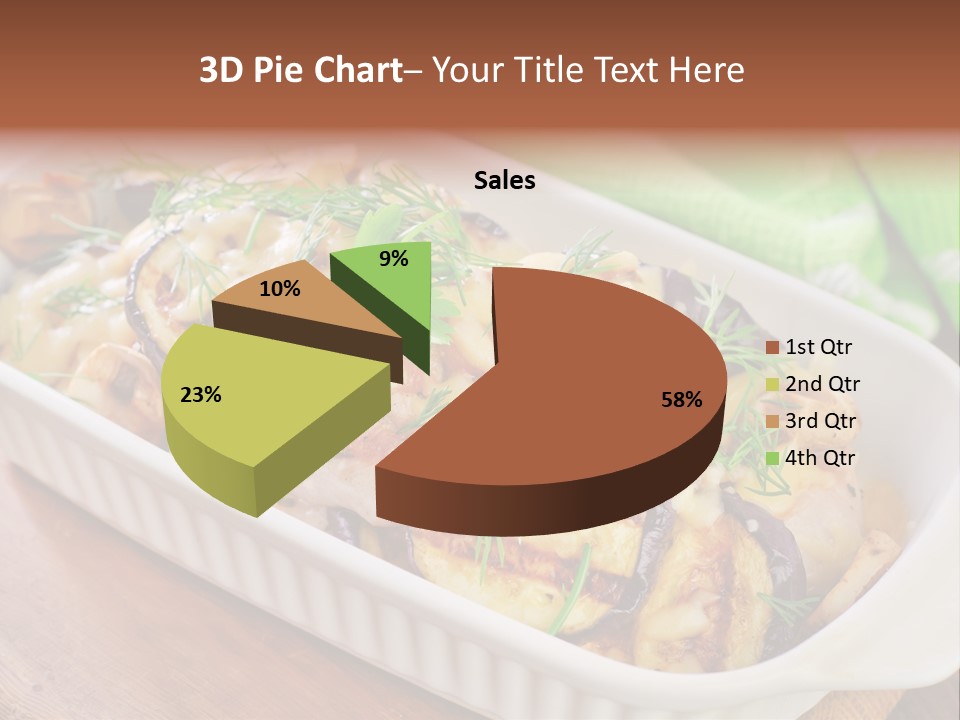 Course Fork Parmesan PowerPoint Template