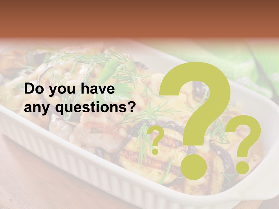 Course Fork Parmesan PowerPoint Template