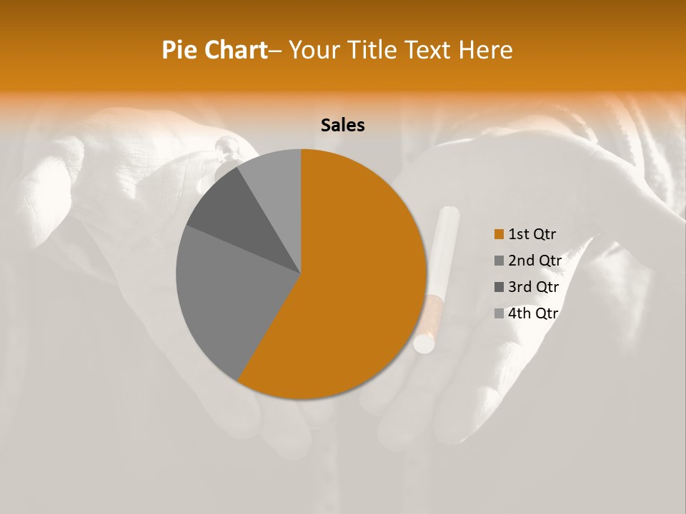 Products Quitting Nicotine PowerPoint Template