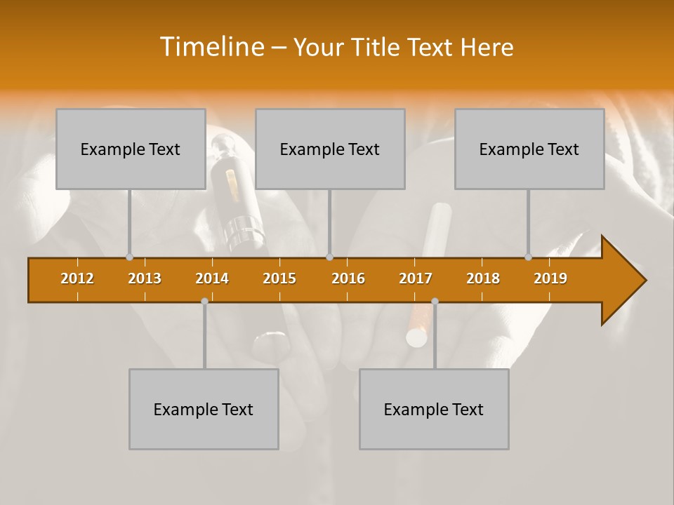 Products Quitting Nicotine PowerPoint Template