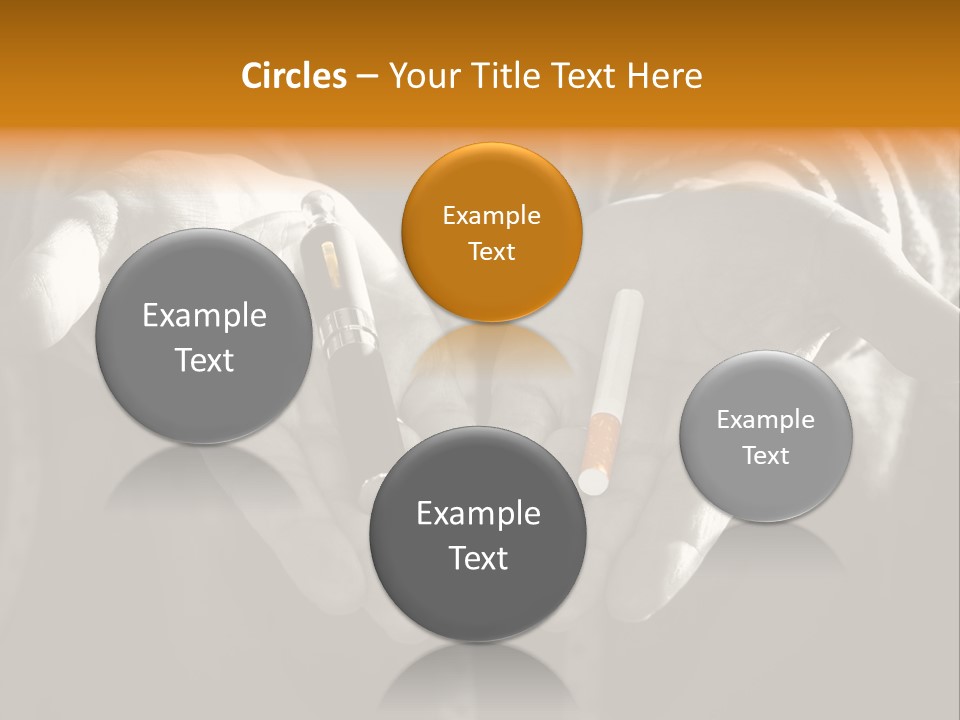 Products Quitting Nicotine PowerPoint Template