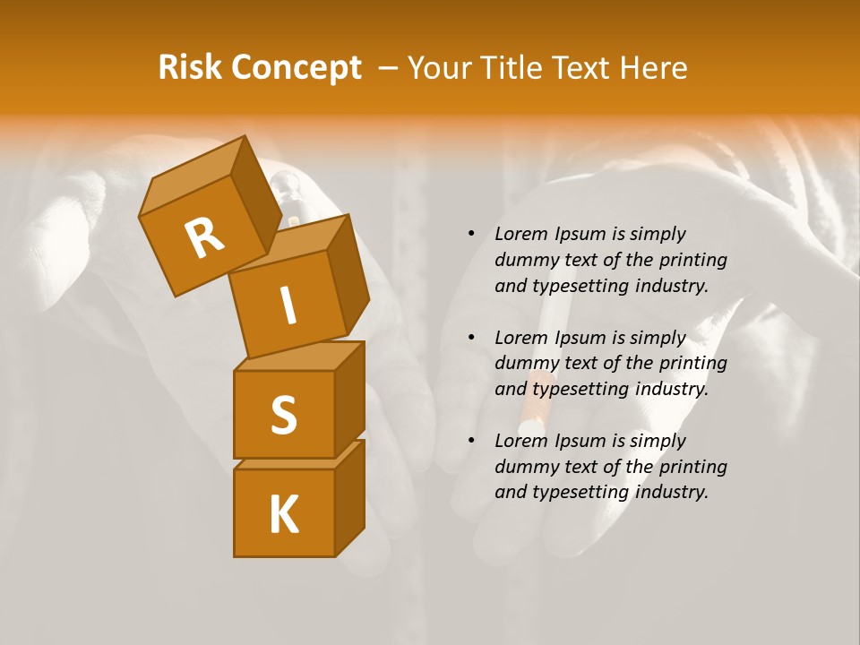 Products Quitting Nicotine PowerPoint Template