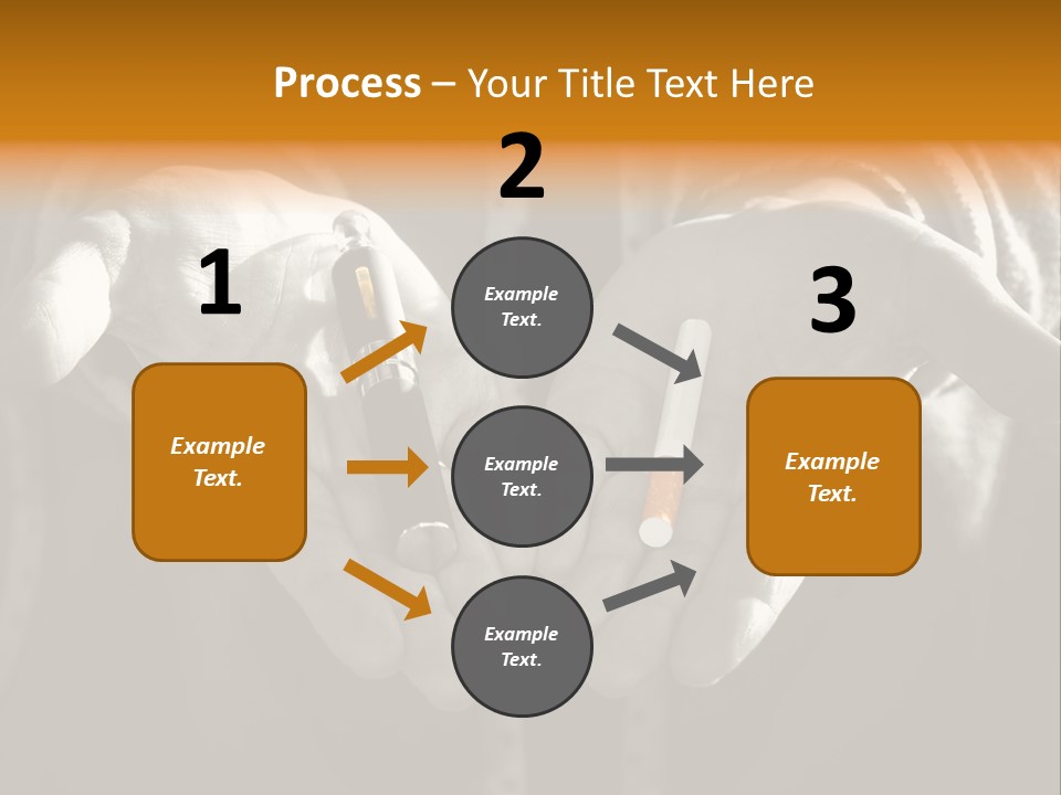 Products Quitting Nicotine PowerPoint Template