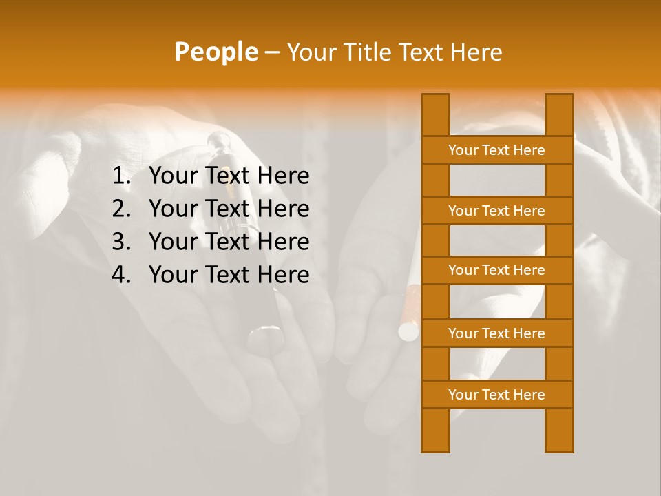 Products Quitting Nicotine PowerPoint Template